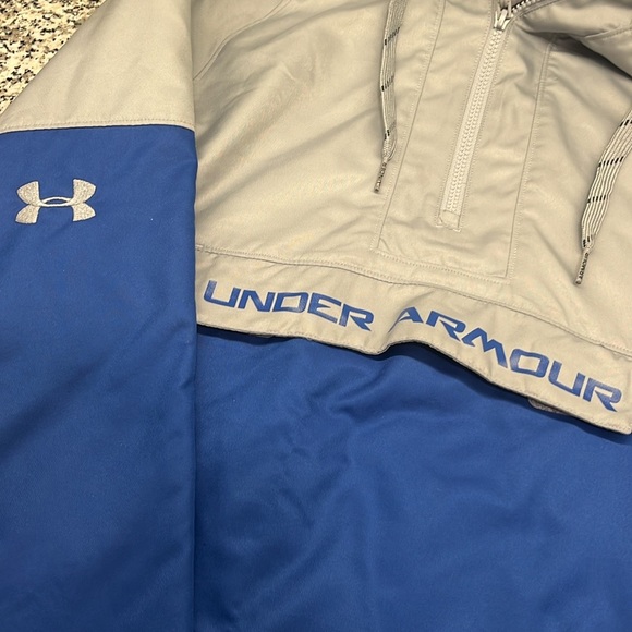 Under Armour Storm Hooded 1/4 Zip Lined Jacket- Size Small - Picture 5 of 10